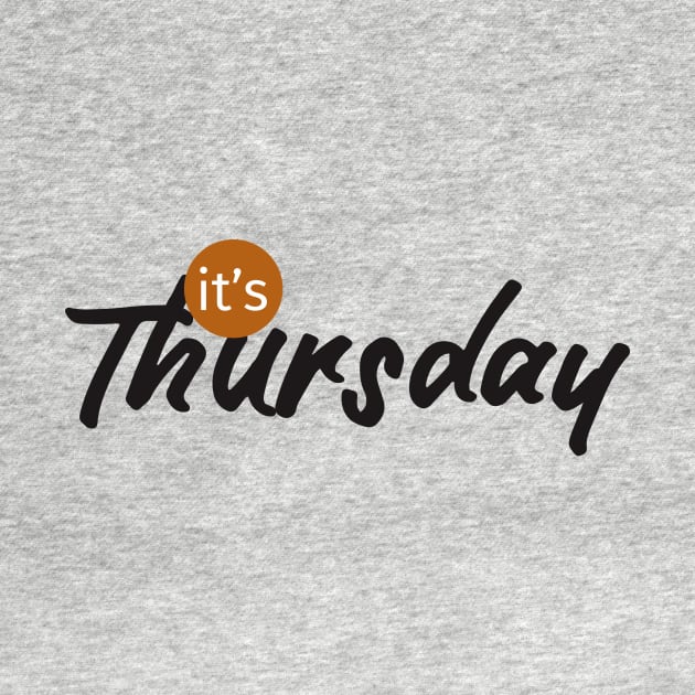 it's thursday by creative words